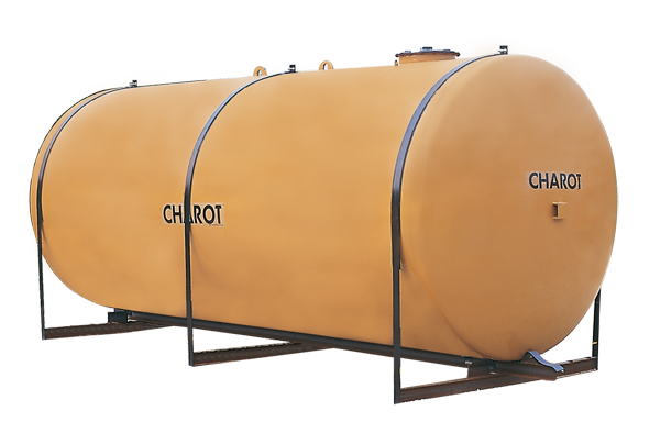 Cuve double paroi enterrée sur chassis SPEED