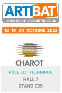 CHAROT sera présent sur le salon ARTIBAT 2023