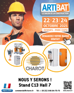 CHAROT au Salon ARTIBAT 2025 à Rennes